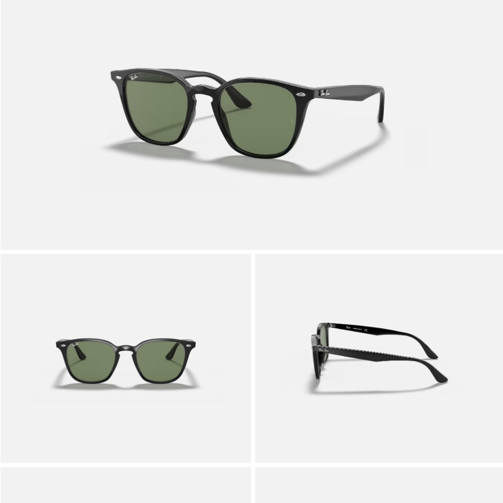 Ray-Ban Rb4258f Low Bridge Fit Square Sunglasses